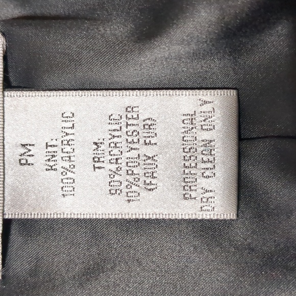 Alberto Makali Long Fur  black and turquoise Vest size M - Picture 10 of 10